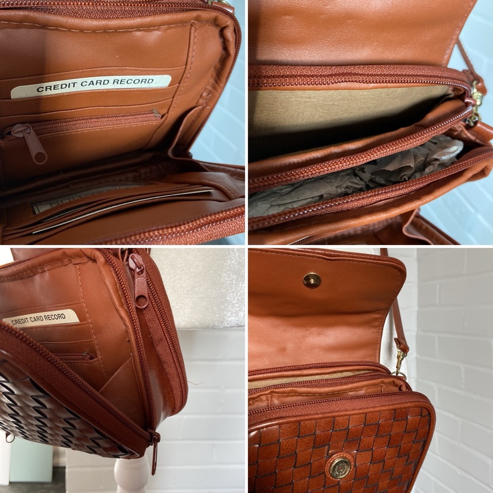 brand new purse, new crossbody bag, brown braided bag, new with tags crossbody - Picture 4 of 11